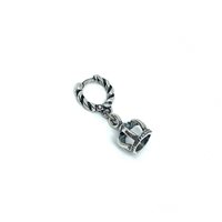 Mono orecchino Madame Black in Argento  MBORSCCORM - MBORSCCORM